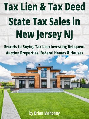 cover image of Tax Lien & Tax Deed State Tax Sales in NEW JERSEY NJ